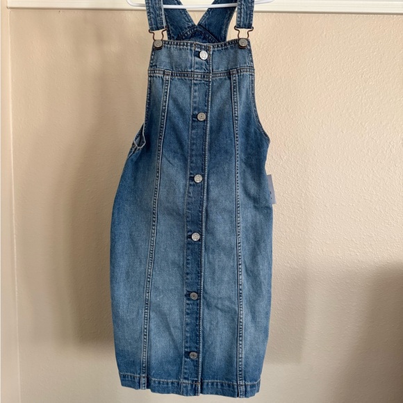GAP Other - Girls Gap Kids Denim Button-Down Overall Dress